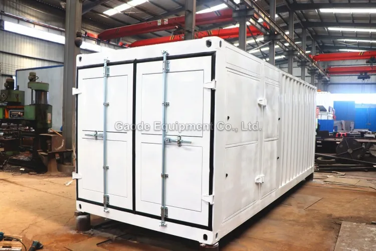 Gaodetec GMA2X300/1000 Containerized Colloidal Grout Mixer with Agitator Machine for Sale